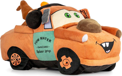 Disney Pixar Cars Tow Mater - Almohada de felpa para niños, color m...
