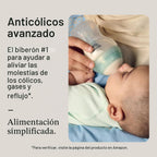 Biberones anticólicos avanzados de Tommee Tippee, recién nacidos a...