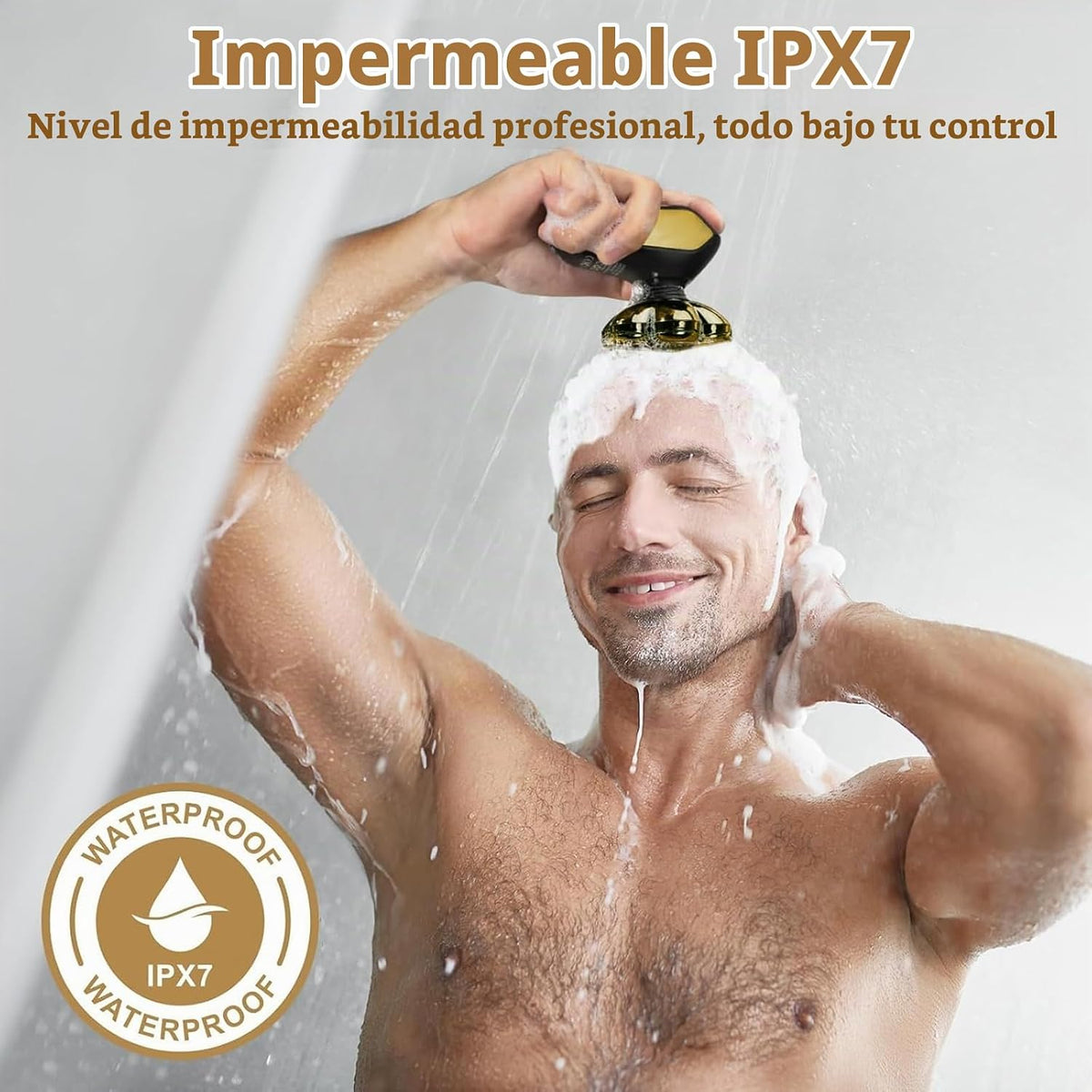 SHPAVVER Afeitadoras de cabeza para hombres calvos: kit de aseo imp...