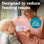 Philips Avent - Biberón anticólicos con ventilación AirFree, flujo...