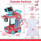 Liberry - Kit médico para niños pequeños, juguete para niñas y niño...