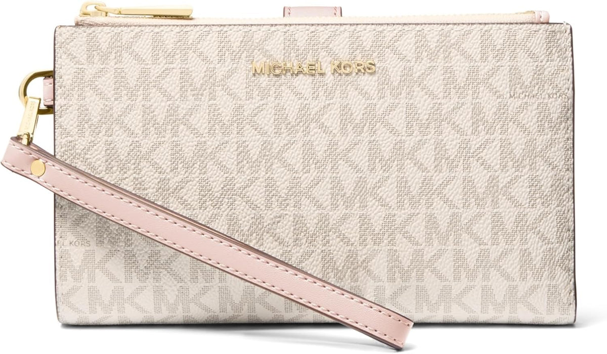 Michael Kors - Cartera de viaje con doble cremallera, de PVC