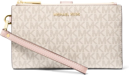 Michael Kors - Cartera de viaje con doble cremallera, de PVC