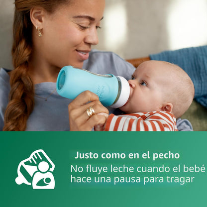Philips Avent - Juego de regalo para recién nacido, 5 botellas, 2 f...