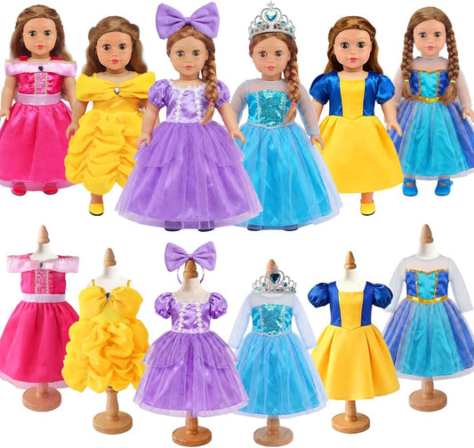 18INDC Ropa y accesorios para muñecas americanas de 18 pulgadas | 6...