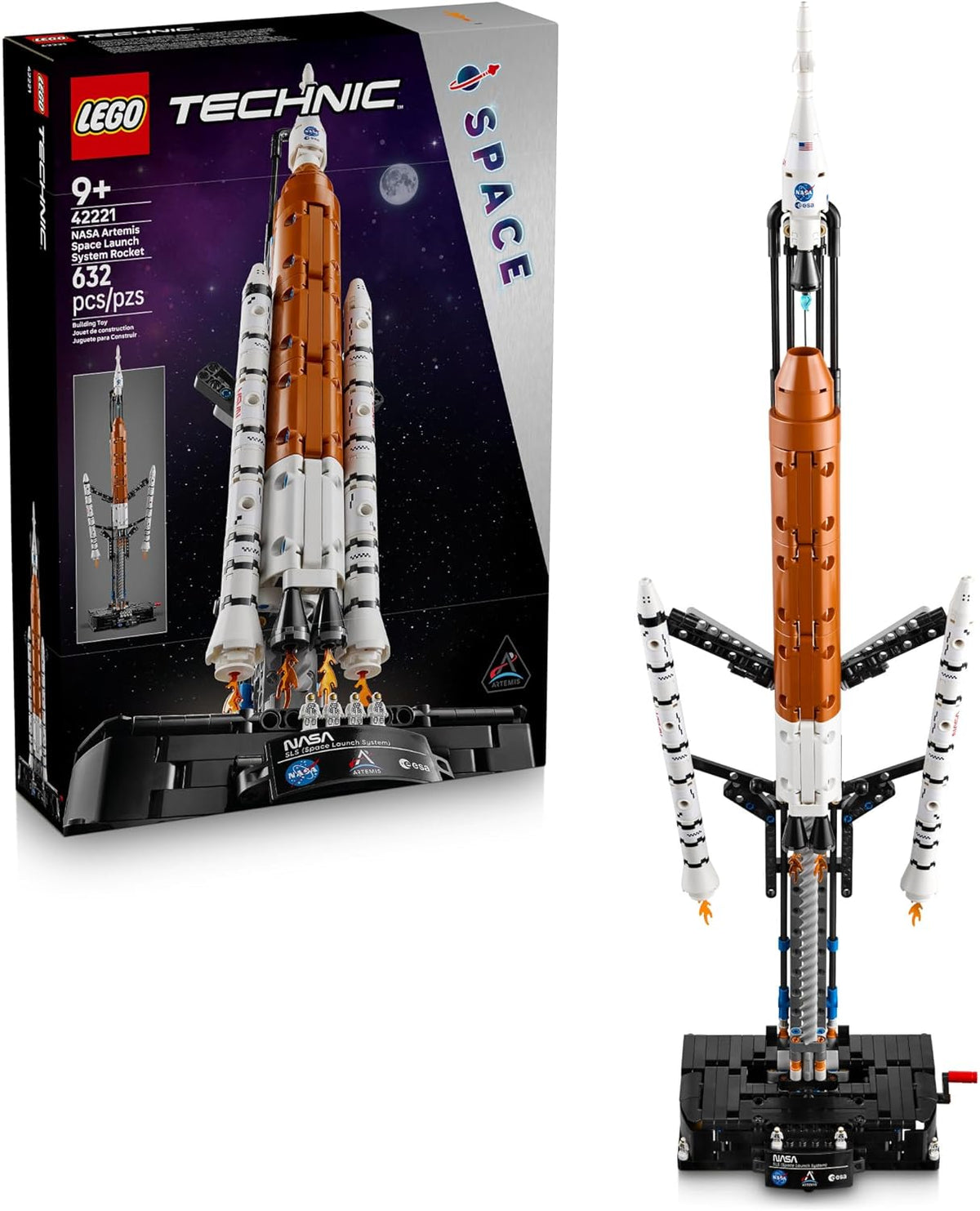 LEGO Technic Cohete del sistema de lanzamiento espacial Artemis de...