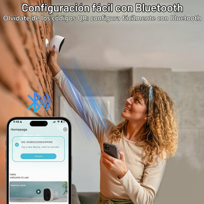 Rraycom 4pc cámaras de seguridad inalámbricas al aire libre con bat...