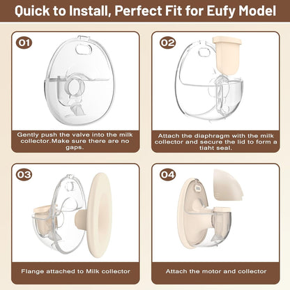 10 válvulas de pico de pato para eufy S1 Pro, S1, E20, E10, extract...