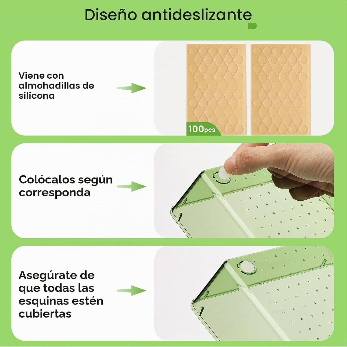 Vtopmart Paquete de 25 organizadores de cajones de plástico con | O...
