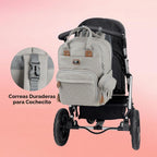 Dikaslon Mochila para pañales con cambiador portátil, artículos ese...