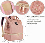 MOMIGO DiaperBreast Pump Backpack - Bolsa enfriadora y resistente a...