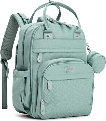 BabbleRoo Mochila para pañales - Bolsa de viaje esencial para bebés...