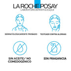 La Roche-Posay Toleriane - Limpiador facial suave e hidratante, lim...