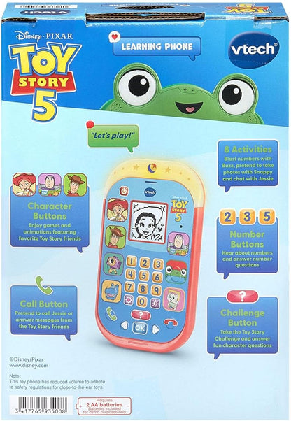 Teléfono de aprendizaje VTech Disney y Pixar Toy Story 5