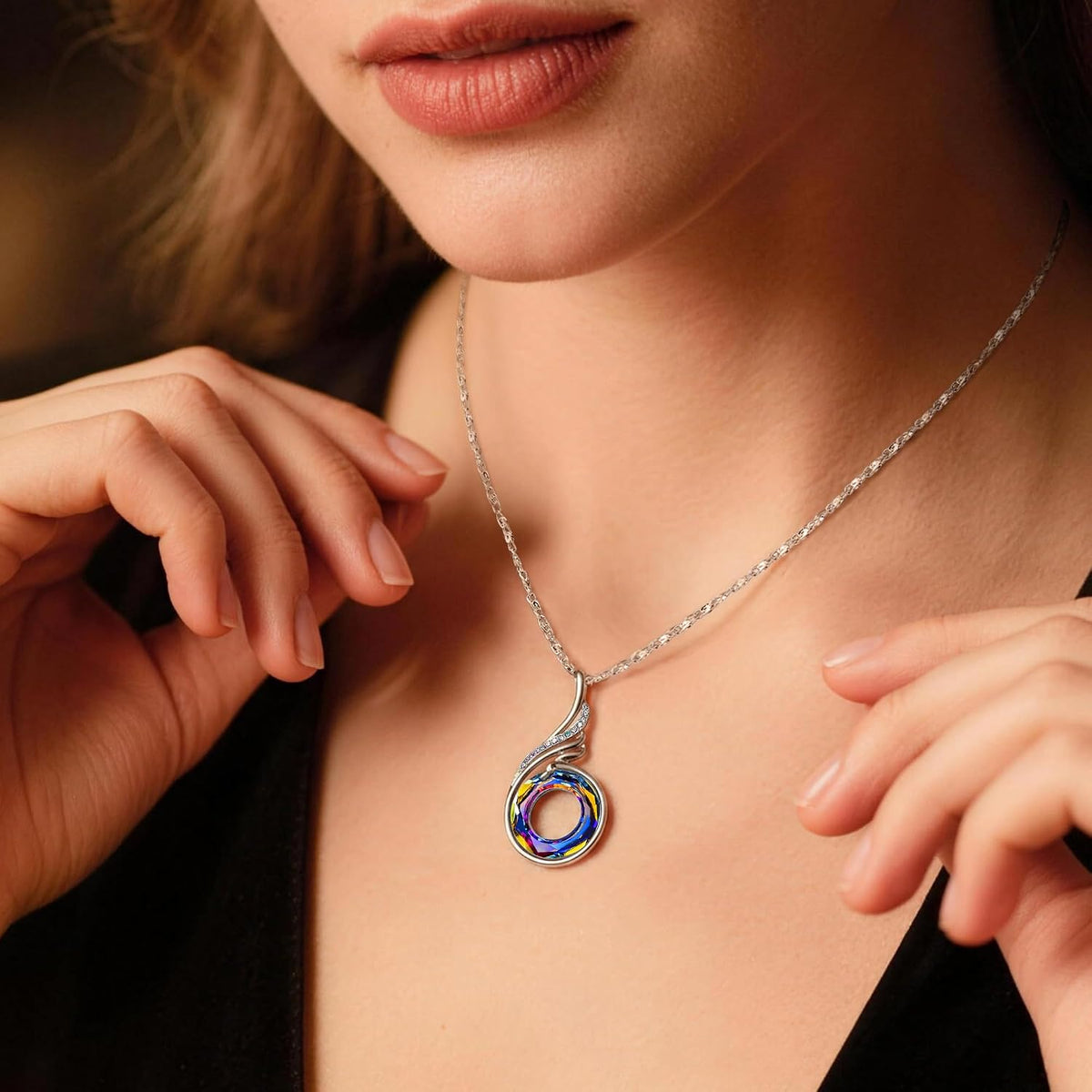 Kate Lynn Collar de fénix "Rise From the Ashes" hecho con c...