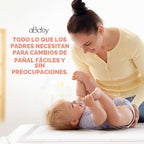 Almohadillas desechables para cambiar pañales de bebé (paquete de 5...