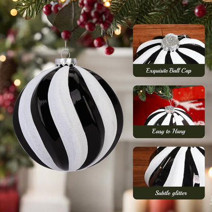 Alupssuc Bolas de Navidad grandes de 6 pulgadas\/5.906 in, 4 unidad...