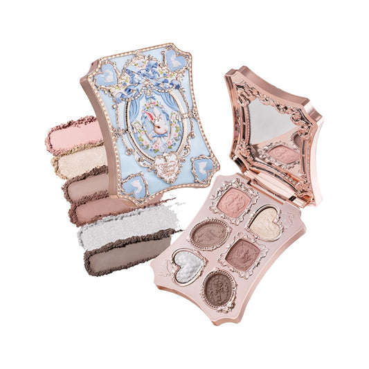 Flower Knows Bunny Garden - Paleta de maquillaje de 6 colores, colo...