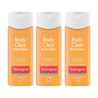 Neutrogena Body Clear Gel de baño para acné, 3 x 8.5 fl oz | 2% de...