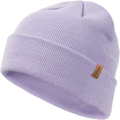 FURTALK Gorro para Hombres y Mujeres con Puños Tejido Grueso Unisex...