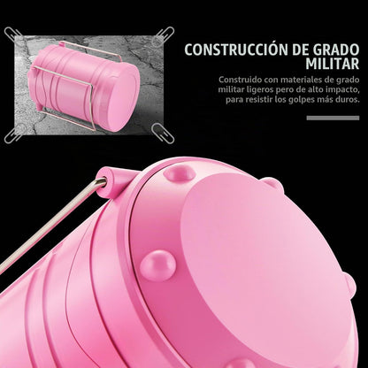 Lichamp Linterna LED de camping, paquete de 4 linternas alimentadas...