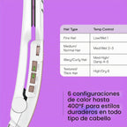 Conair Plancha de Cerámica Doble, Alisadora de Cabello de 1 1\/2 Pu...