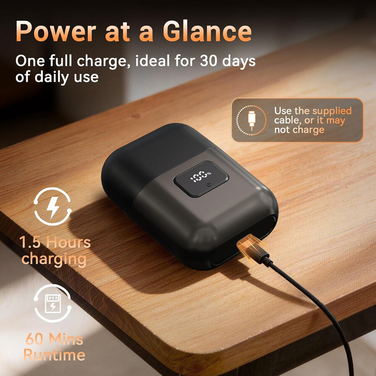 YOXSPD Afeitadora eléctrica de lámina para hombres, mini maquinilla...