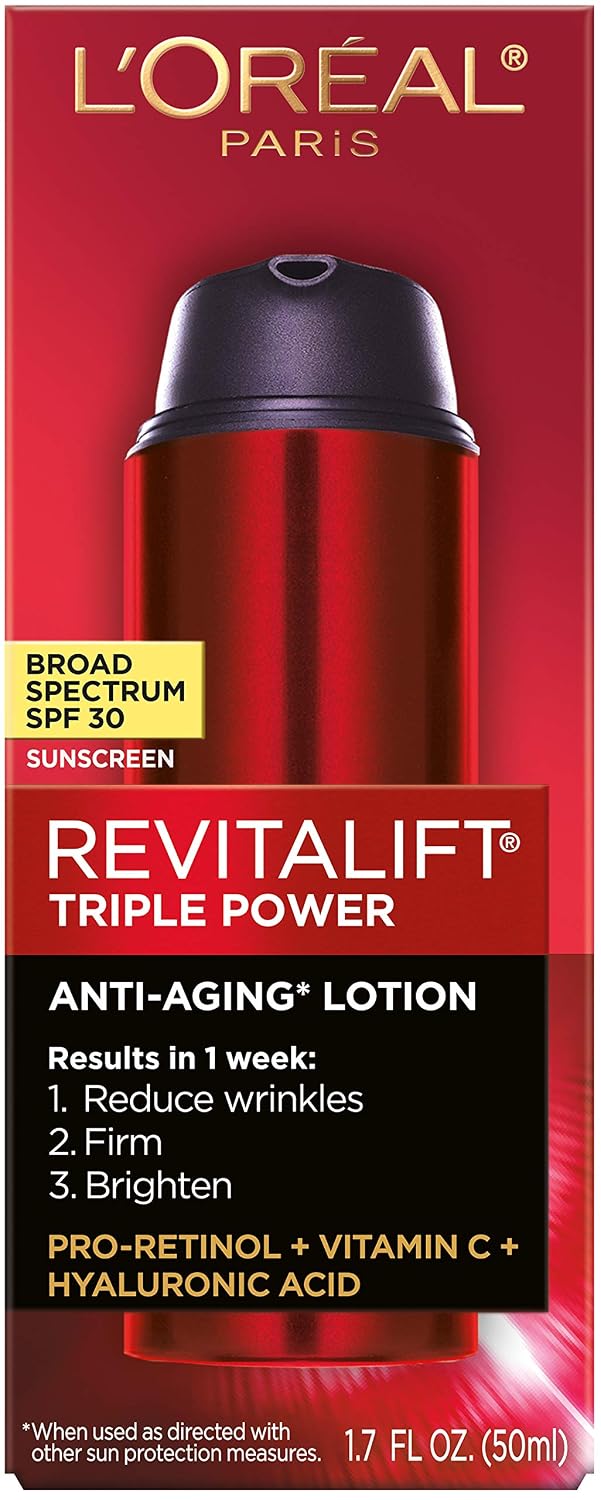 L'Oreal Paris Revitalift Triple Power Protector solar antienvej...