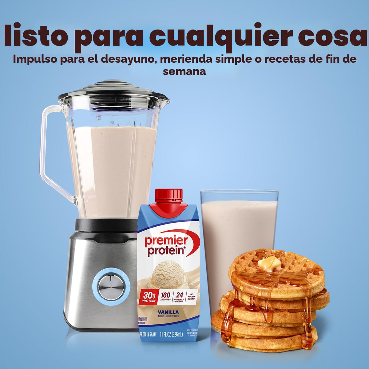 Premier Protein Batido alto en proteínas de 1.06 oz, vainilla | 160...