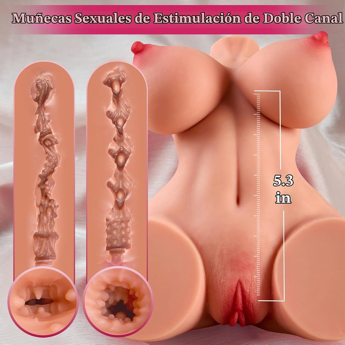 Muñeca sexual masturbador masculino Juguetes sexuales para hombres...
