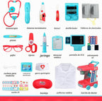 Liberry - Kit médico para niños pequeños, juguete para niñas y niño...