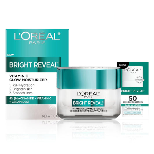 L'Oreal Paris Bright Reveal Vitamina C Hidratante Luminosa, Hid...