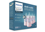 Philips Avent - Biberón anticólicos con ventilación AirFree, flujo...