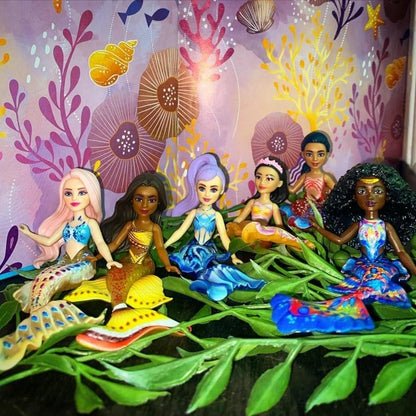 Mattel Disney Princess Toys, The Little Mermaid Ariel &amp; Sisters...