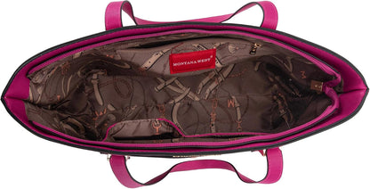 Montana West - Juego de 3 piezas de bolsos para mujer: bolso de man...