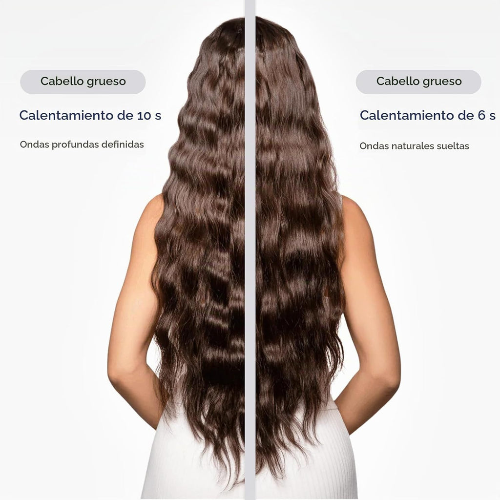 Janelove rizador de cabello 4 en 1, ondulador de cabello, rizador d...