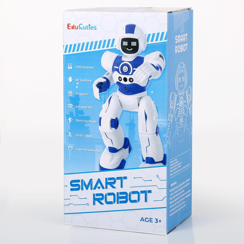 EduCuties Juguetes robóticos para niños, robots recargables a dista...