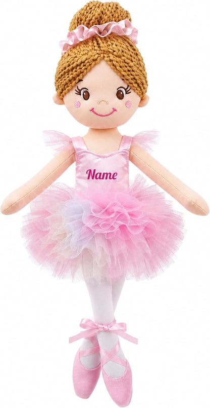 June Garden Muñeca de bailarina Liana Rosebud personalizada de 16&#...
