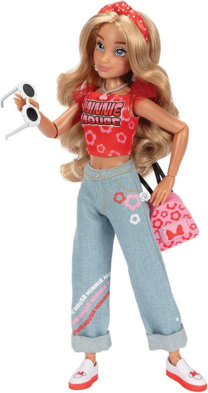 Disney ILY 4EVER - Muñeca de moda inspirada en Minnie Mouse, 11.5 p...