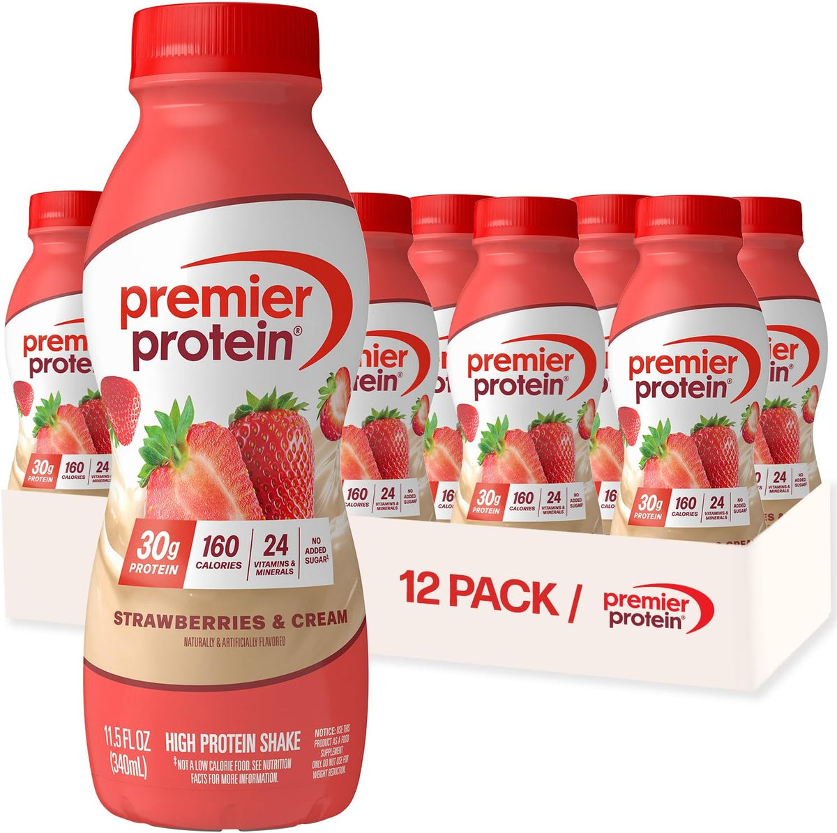 Premier Protein Shake -24 Vitaminas y minerales \/ nutrientes para...