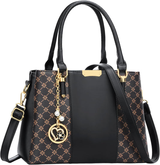 KKXIU Monederos y bolsos para mujer, Bolso tipo cartera con asa sup...