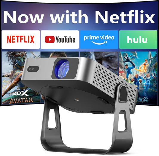 Aplicación con licencia oficial y 1080P nativo: el mini proyector i...