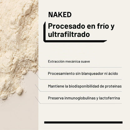 NAKED Whey - Proteína de suero de leche en polvo 100% alimentada co...