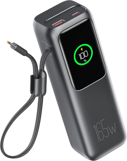 citicr Banco de energía portátil 27000mAh 165W cargador rápido con...