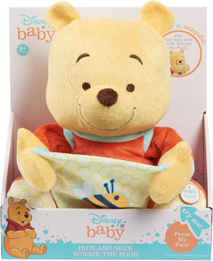 Disney Peluche interactivo de Winnie the Pooh de Baby Hide-and-Seek...