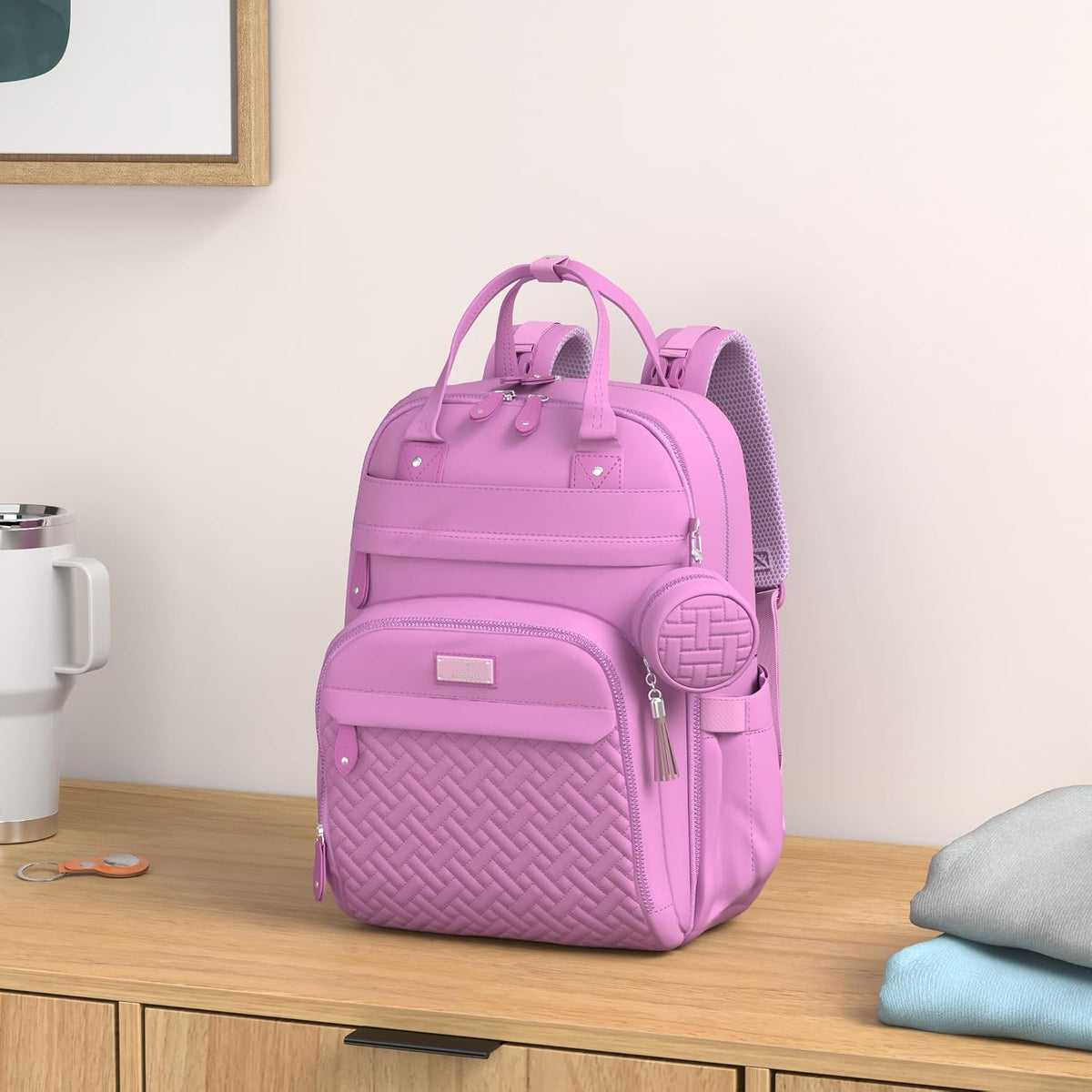 BabbleRoo Mochila para pañales \u2013 Bolsa de viaje para Baby Esse...