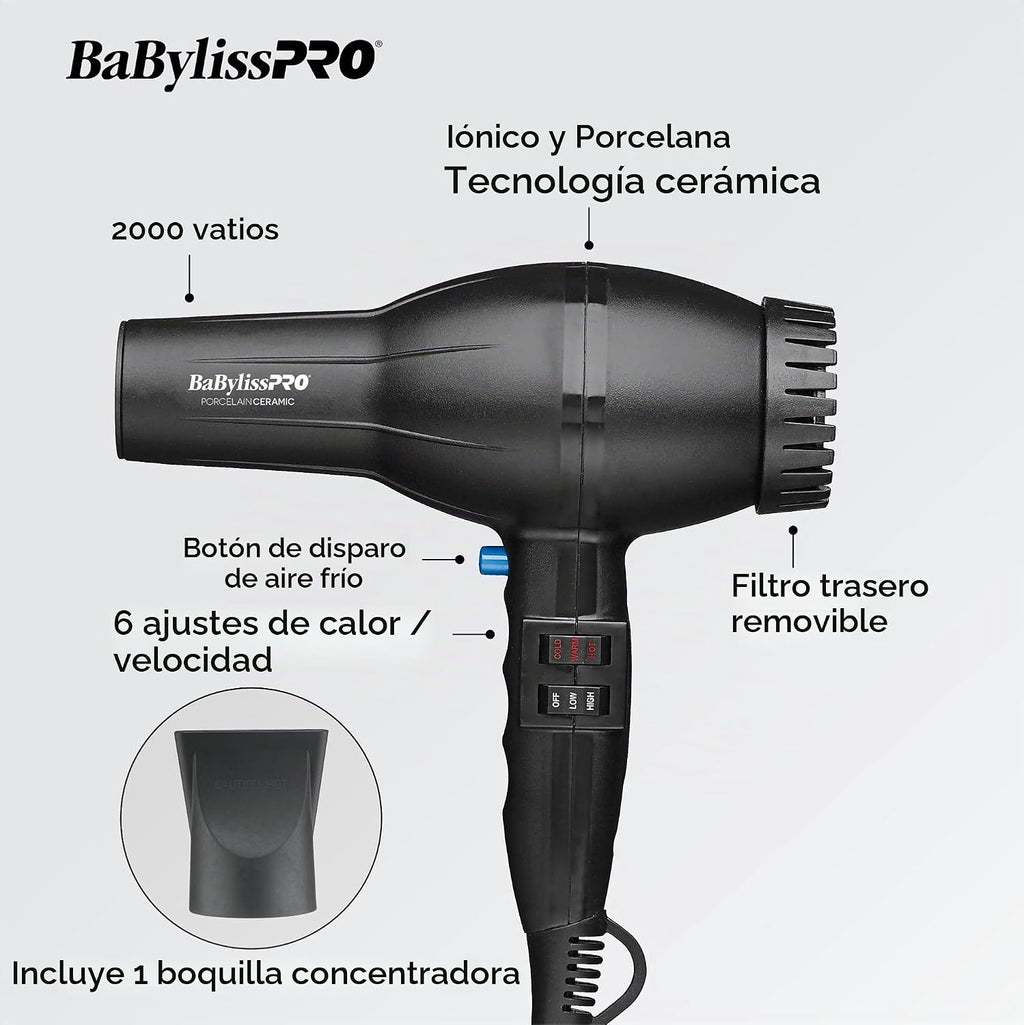 BaBylissPRO Porcelain Ceramic 2800 Dryer