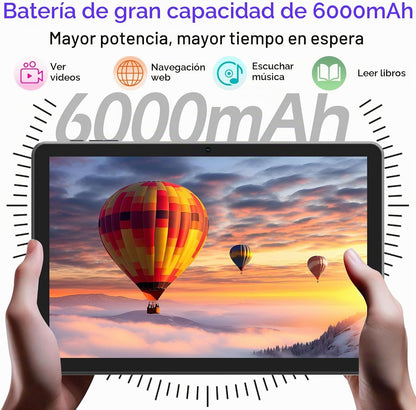 DIGITHINK Tablet PC de 128 GB 10 pulgadas Android 16.0, tabletas An...