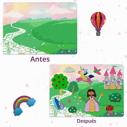 Skillmatics Foil Fun Unicorn &amp; Princess, Foil Art &amp; Craft,...
