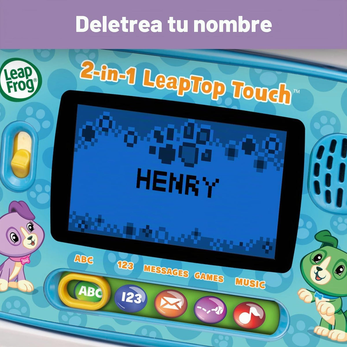 LeapFrog 2 en 1 LeapTop Touch